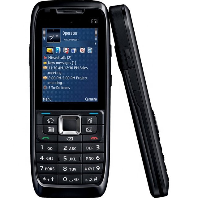 For Nok E51 Original GSM Super Cheap Original Bar Simple Unlocked Mobile Cell Phone handset By Post